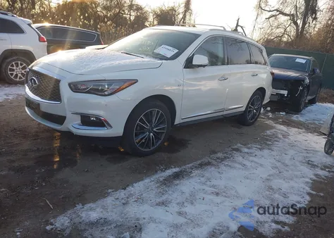 2017 Infiniti Qx60 from USA, damaged, VIN 5N1DL0MM1HC543997
